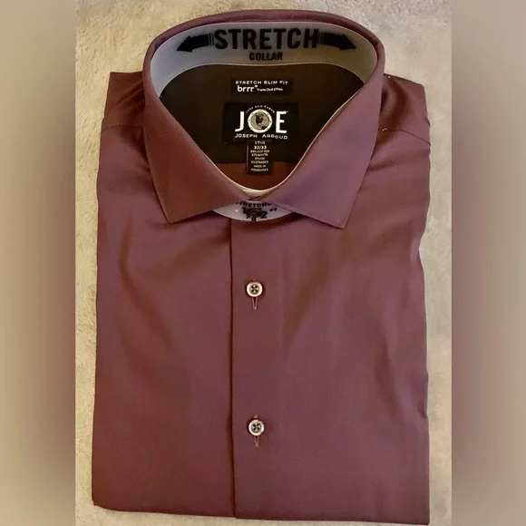 Joseph Abboud | Shirts | Joseph Abboud Mens Long Sleeved Dress Shirt Size  Neck 7 12 Sleeve 3233 | Poshmark
